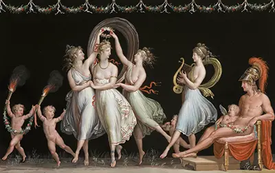 The Graces and Venus Dance before Mars Antonio Canova
